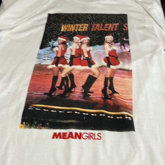 Mean Girls Christmas "Talent Show" Long Sleeve Tee NWT Sz M/L - Picture 3 of 9